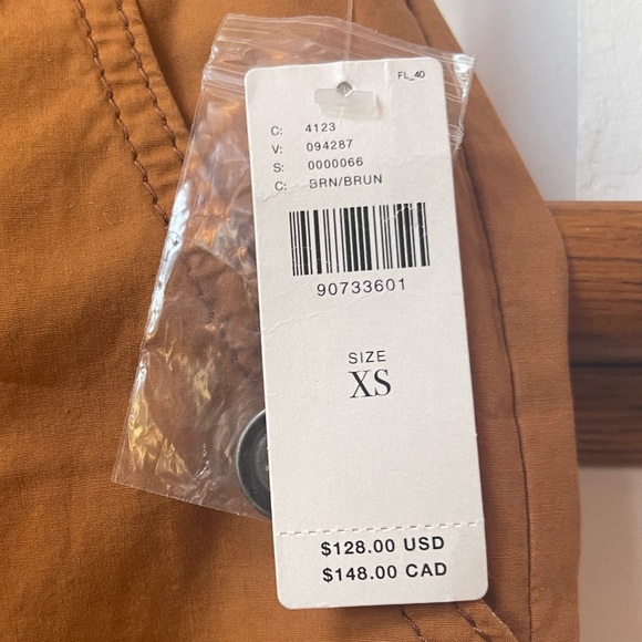 Anthropologie NWT size XS, runs slightly large, Pilcro utility pants w/tie ankle - Picture 3 of 16